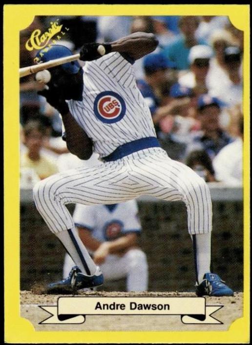 Andre Dawson #124 1987 Classic Travel Update Baseball