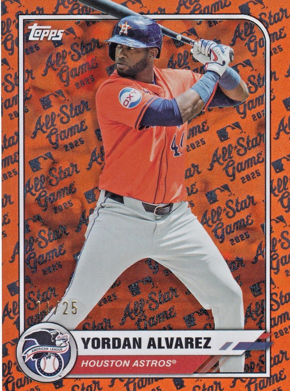 Yordan Alvarez [Orange] #7