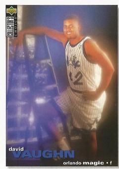 David Vaughn #317 Basketball Cards 1995 Collector's Choice