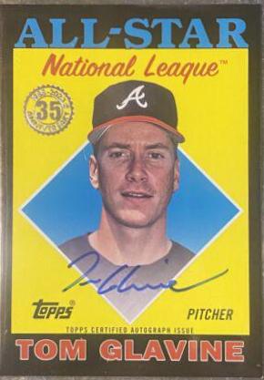 Tom Glavine [Black] #88ASA-TG