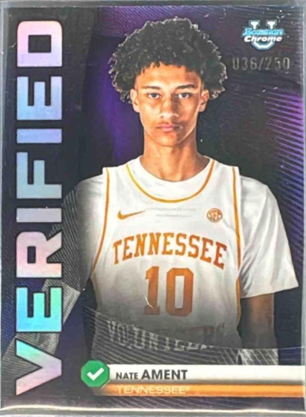 Nate Ament [Purple Refractor] #BV-10