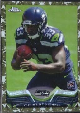 Christine Michael [Camo Refractor] #186