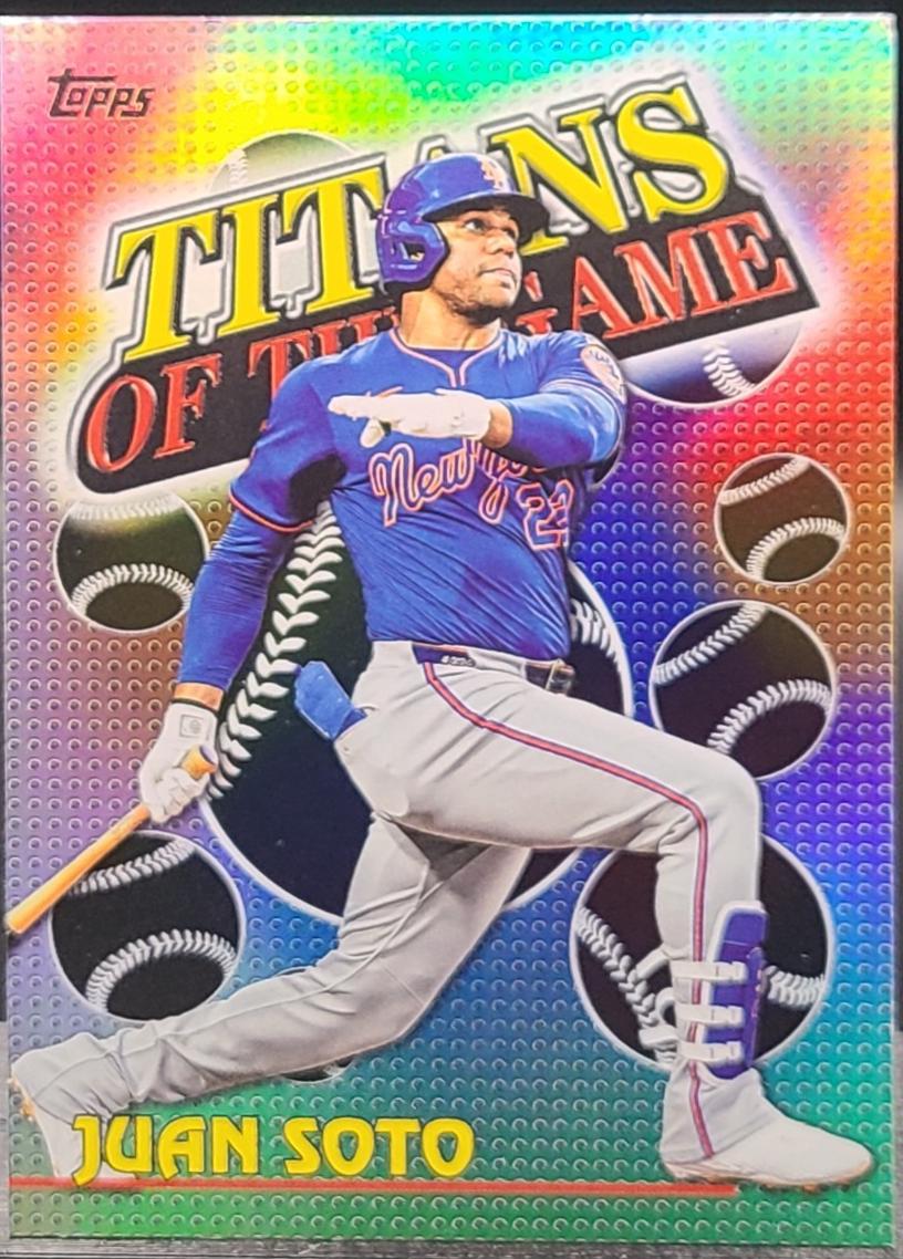 Juan Soto [Crackleboard Foil] #TOG-11 Prices | 2026 Topps Titans