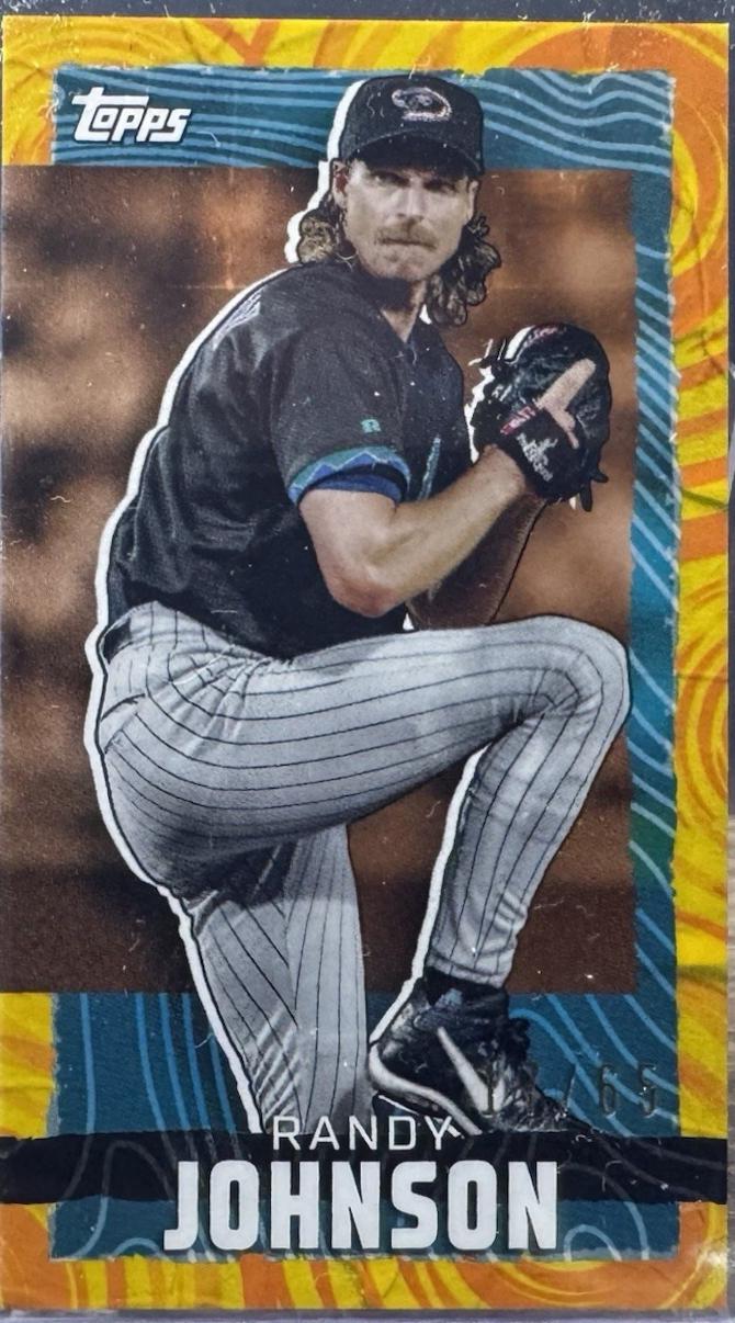 Randy Johnson [Orange Yellow Ripple] #MRIP-RJO