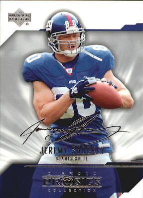 Jeremy Shockey #59 2004 Upper Deck Diamond Pro Sigs Football