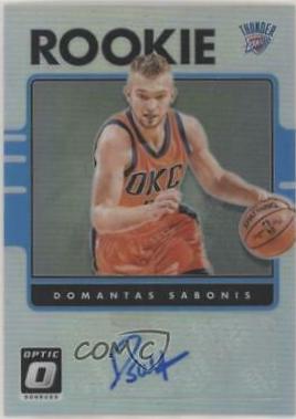 Domantas Sabonis #41 2016 Panini Donruss Optic Rookie Signatures Basketball