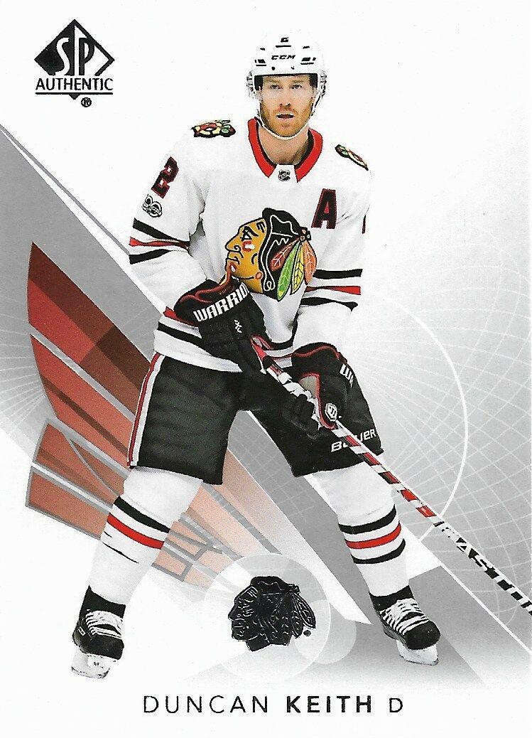 Duncan Keith #9 Hockey Cards 2017 SP Authentic