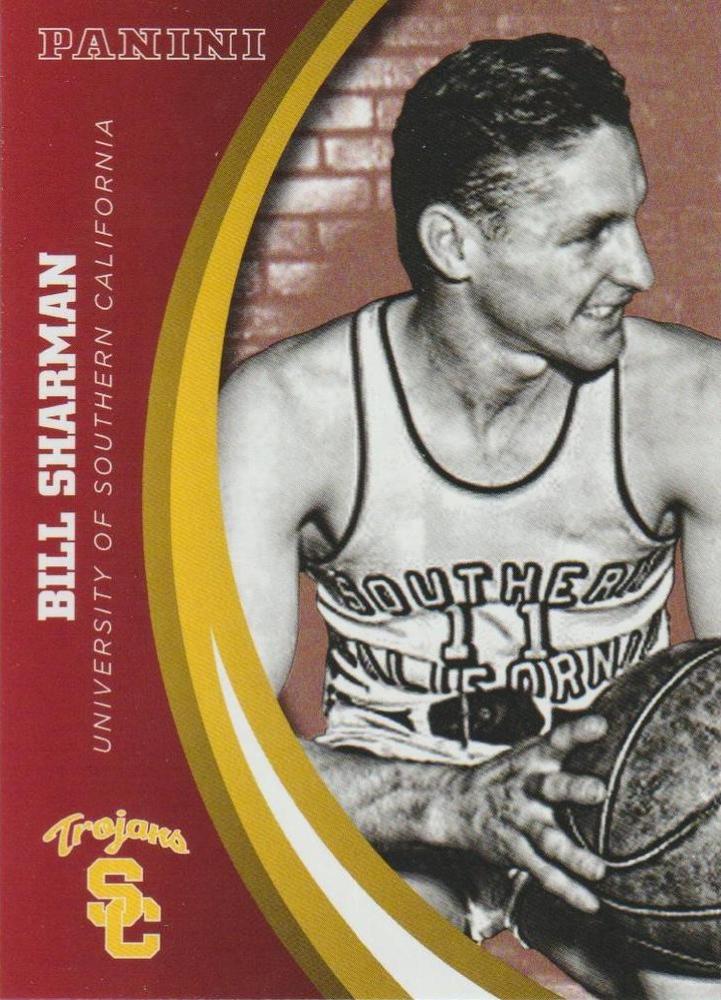 Bill Sharman #33 2015 Panini Usc Trojans Football