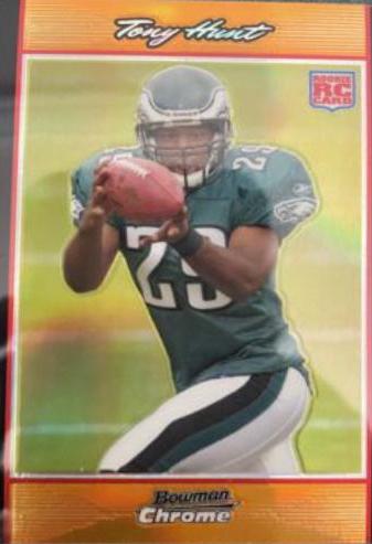 Tony Hunt #BC70 2007 Bowman Chrome Football