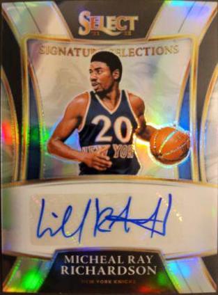 Micheal Ray Richardson #SS-MRR 2021-22 Panini Select Basketball Signature Selections