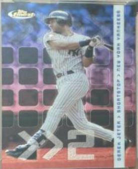 Derek Jeter #14 Baseball Cards 2002 Finest