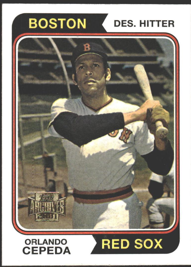 Orlando Cepeda #356 2001 Topps Archives Baseball