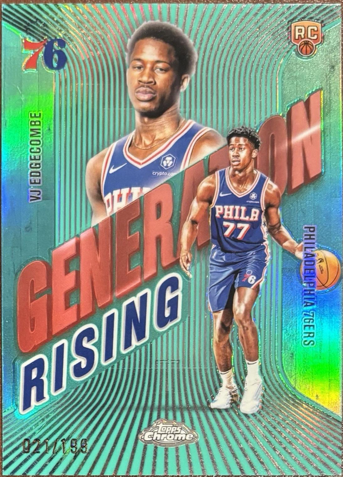VJ Edgecombe [Refractor Aqua] #GR-3
