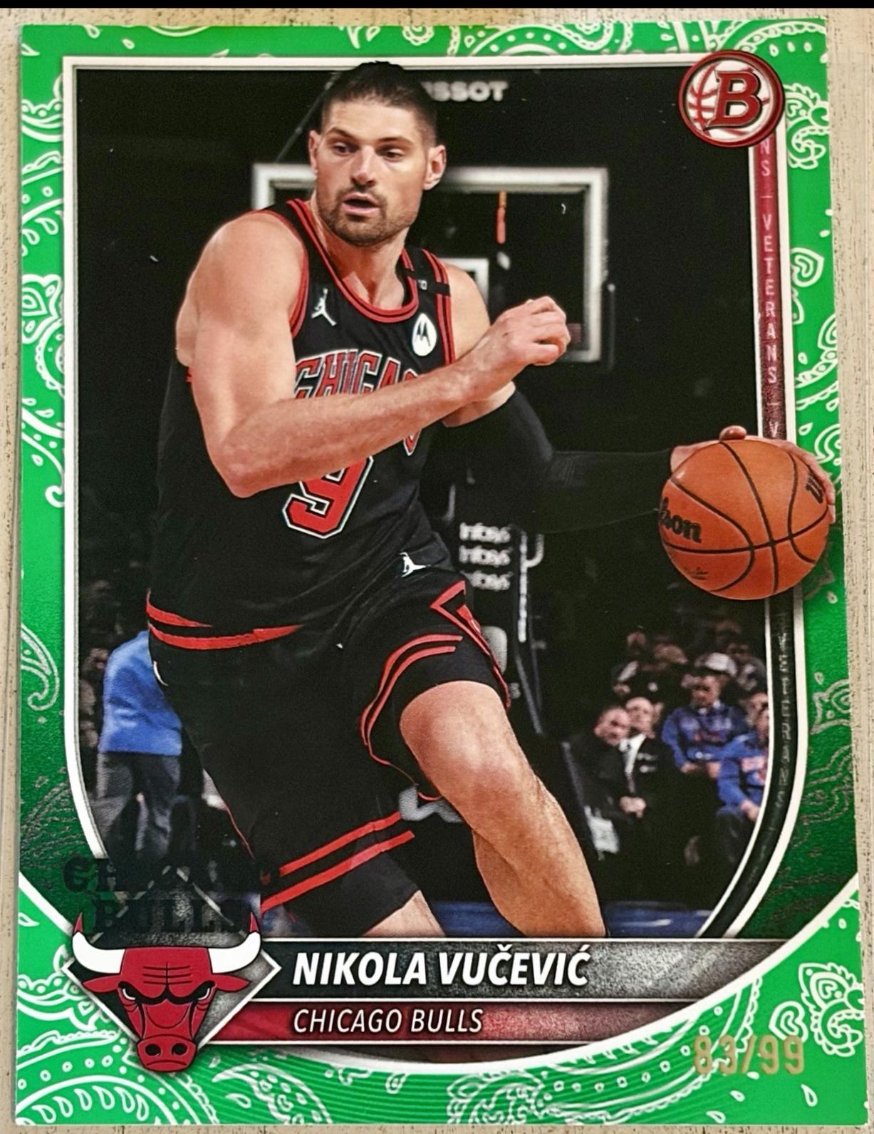 Nikola Vučevic [Green Pattern Border] #157