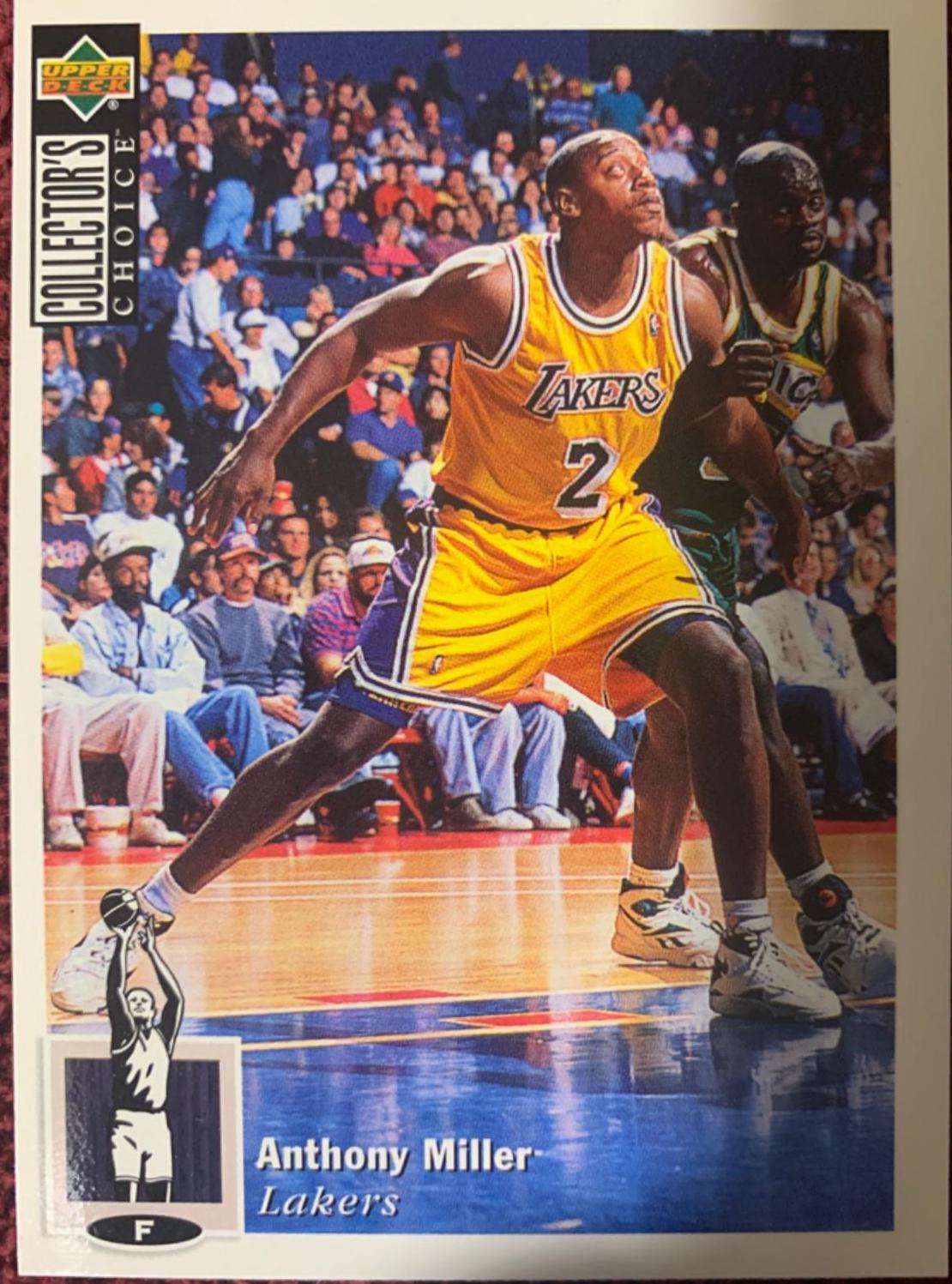 Anthony Miller #353 Basketball Cards 1994 Collector's Choice