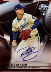 River Ryan #CBA-RR Prices | 2025 Topps Chrome Black Autograph 