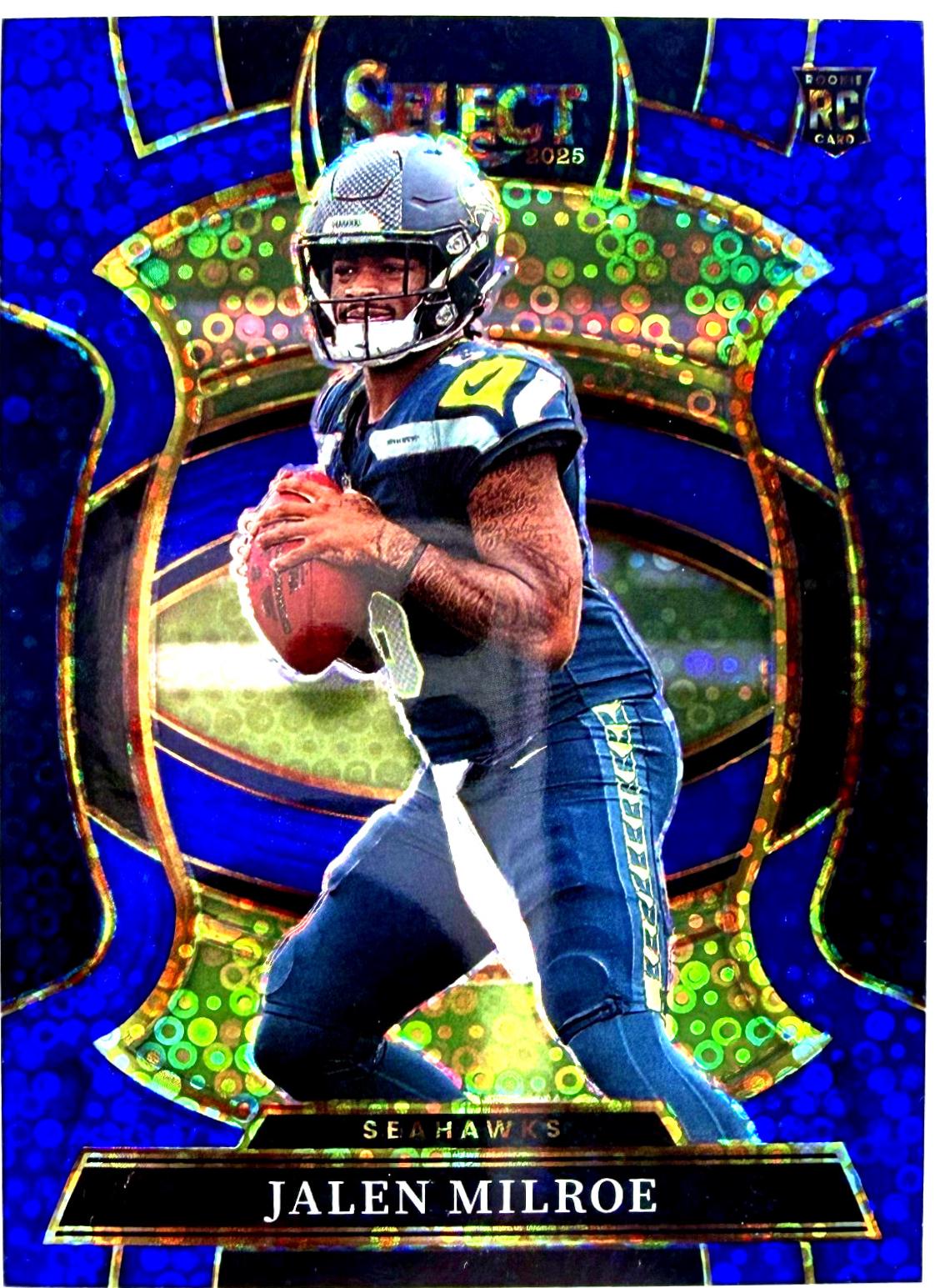 Jalen Milroe [Blue Disco Prizm] #14