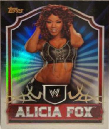 Alicia Fox #4 Wrestling Cards 2011 Topps WWE Classic