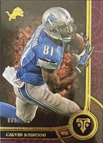 Calvin Johnson #1 2015 Topps Triple Threads Football