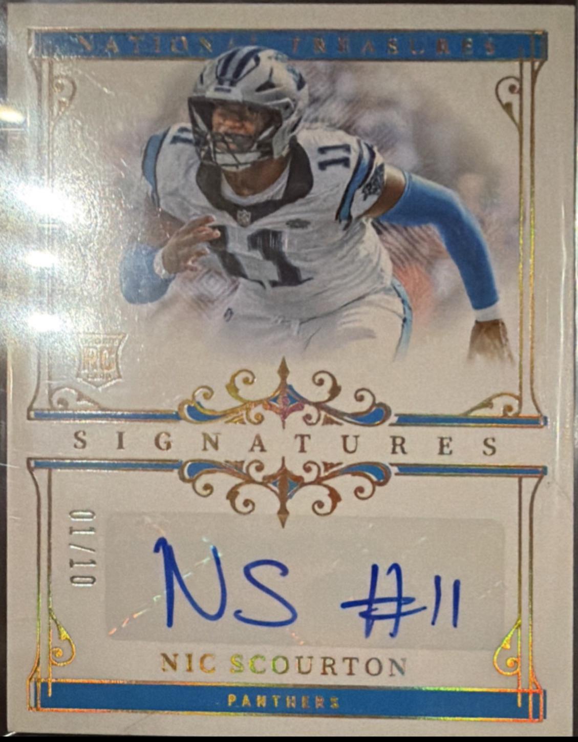 Nic Scourton [Holo Gold Rookie Signature] #104