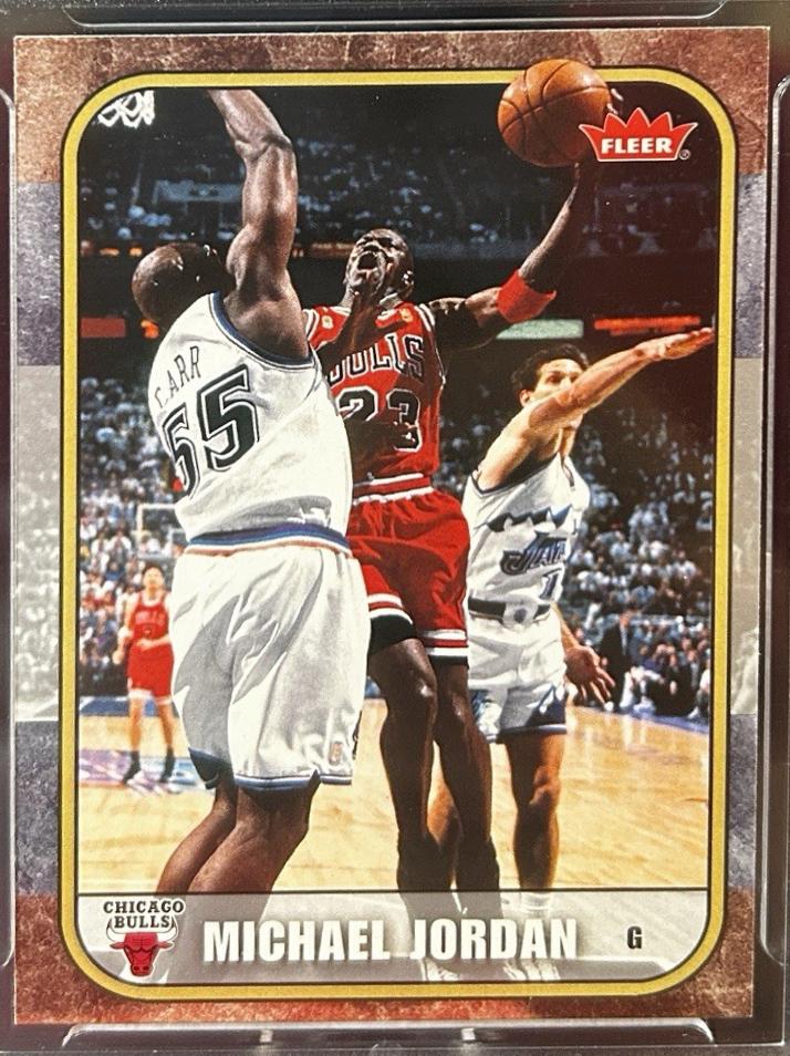Michael Jordan #75 Basketball Cards 2007 Fleer Jordan Box Set