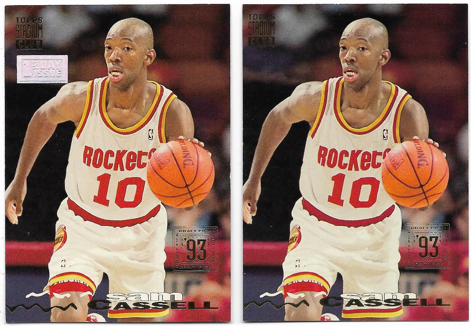 Sam Cassell #314 Basketball Cards 1993 Stadium Club