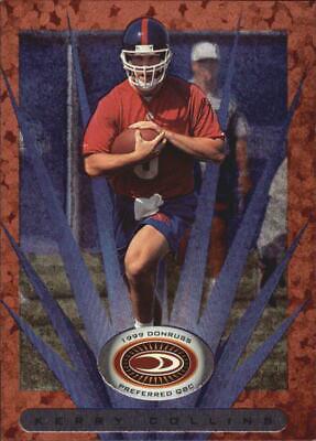 Kerry Collins #7 Football Cards 1999 Panini Donruss Preferred