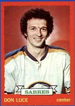 Don Luce #38 Hockey Cards 1973 O-Pee-Chee
