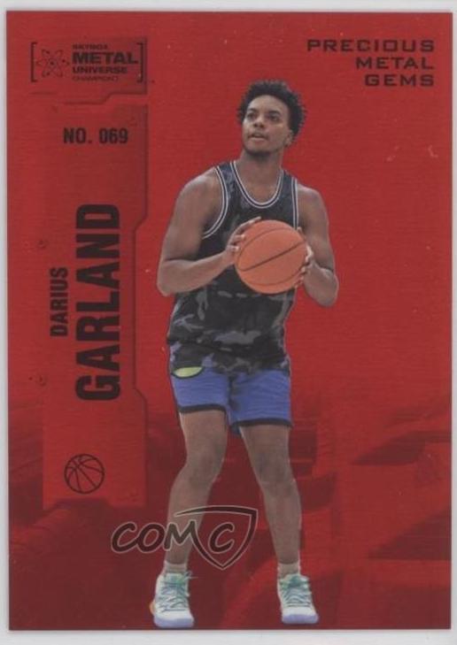 Darius Garland [Red Precious Metal Gems] #69