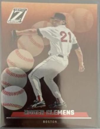 Roger Clemens #5 Baseball Cards 2023 Panini Chronicles Zenith