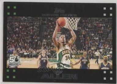 Ray Allen #9 Basketball Cards 2007 Topps
