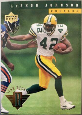 LeShon Johnson #15 Football Cards 1994 Upper Deck