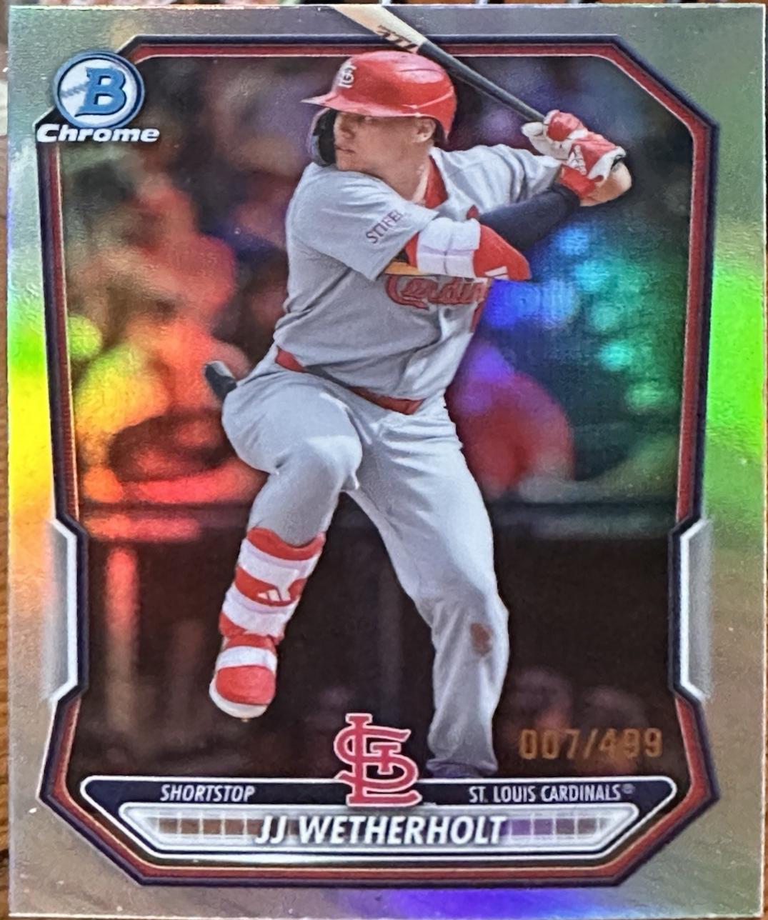 JJ Wetherholt [Refractor] #BCP-115 Prices | 2026 Bowman Chrome 