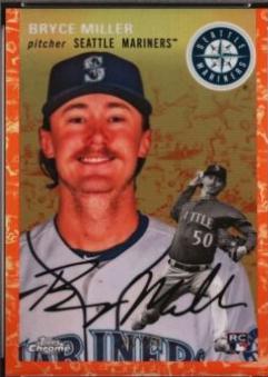 Bryce Miller [White Orange Refractor] #268