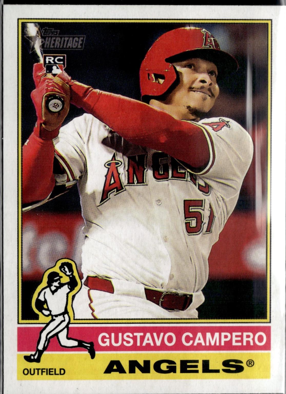 Gustavo Campero #339 Baseball Cards 2025 Topps Heritage
