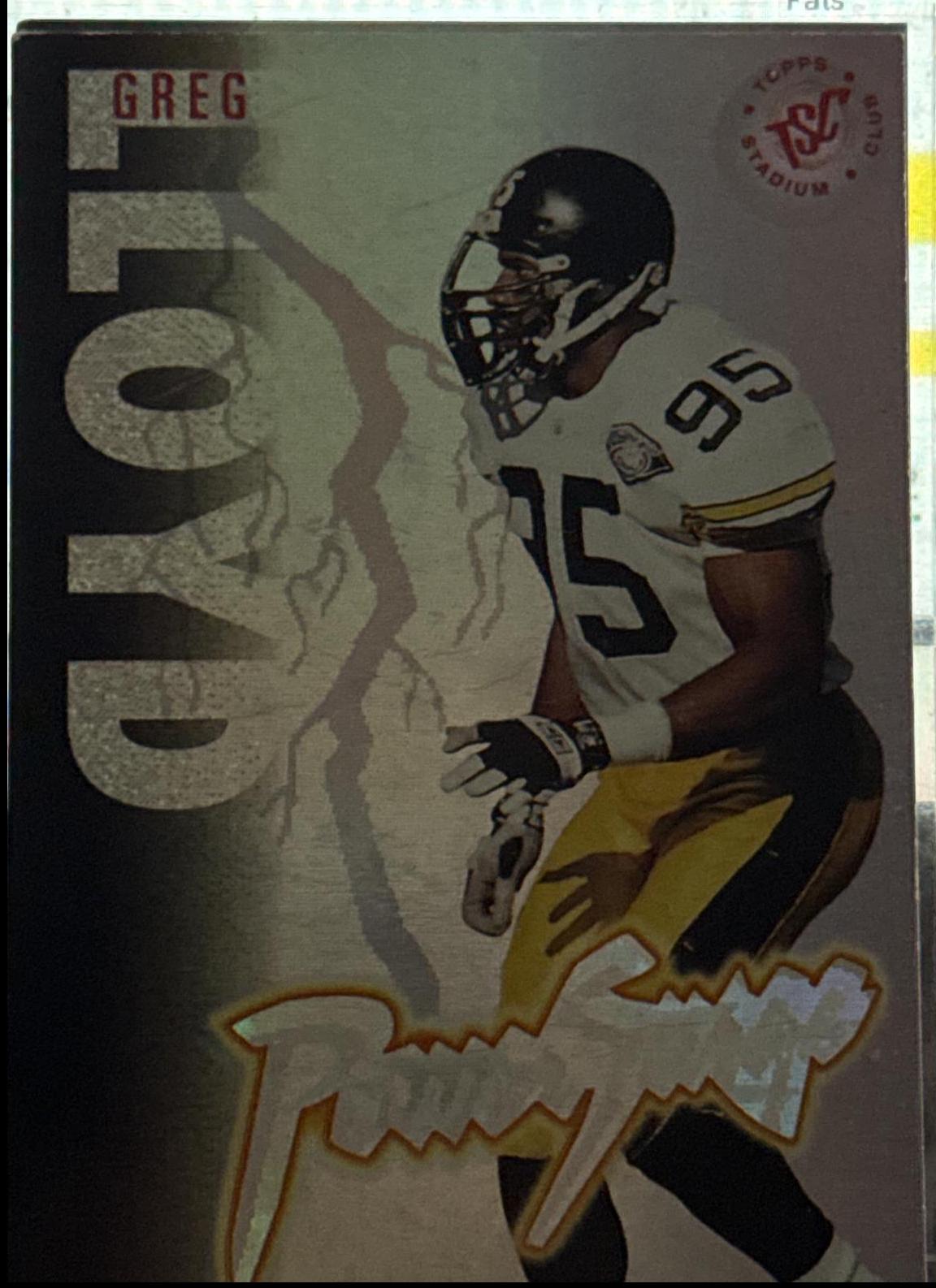 Greg Lloyd #P9 1995 Stadium Club Power Surge Football
