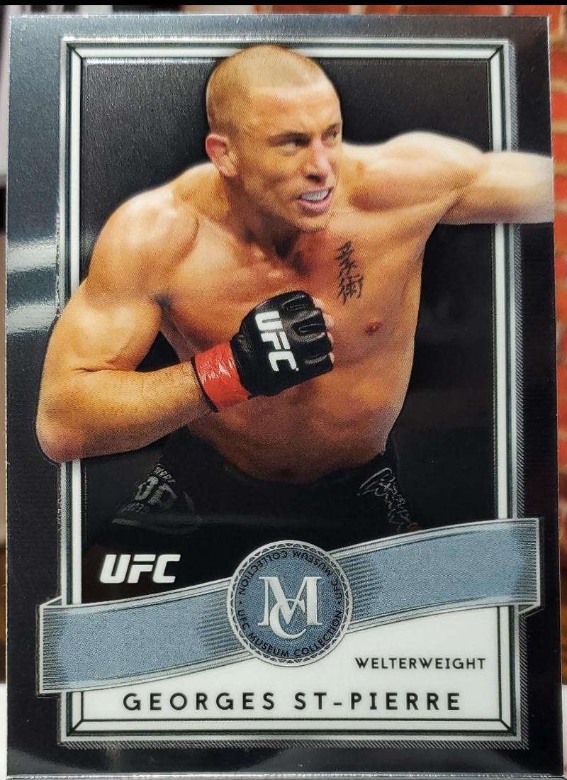 Georges St Pierre #UM-GS Ufc Cards 2017 Topps UFC Chrome Museum