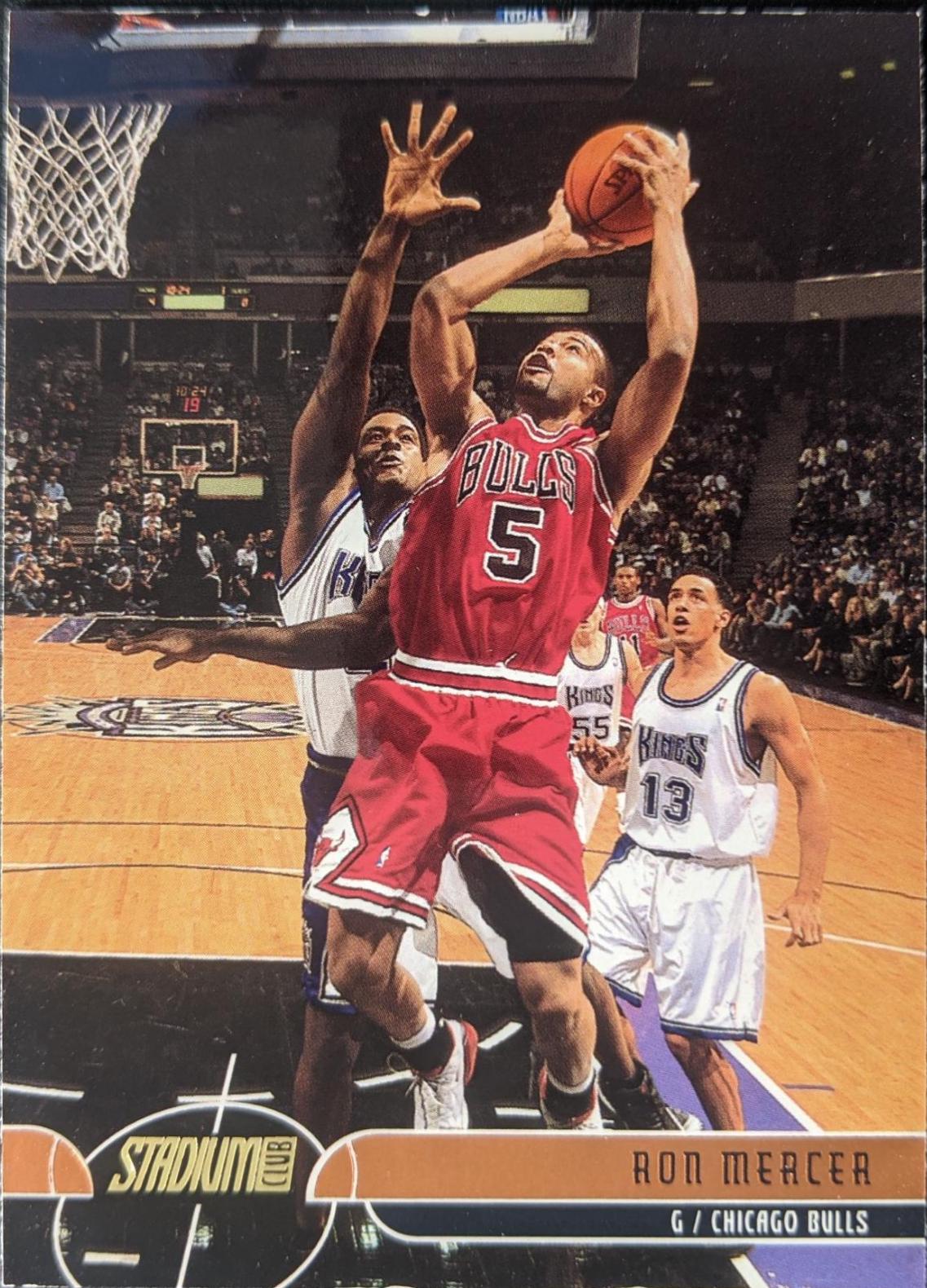 Ron Mercer #55 Basketball Cards 2001 Stadium Club