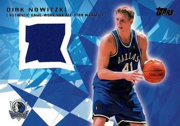 Dirk Nowitzki #TD-DN Basketball Cards 2001 Topps All-Star Warm-Up