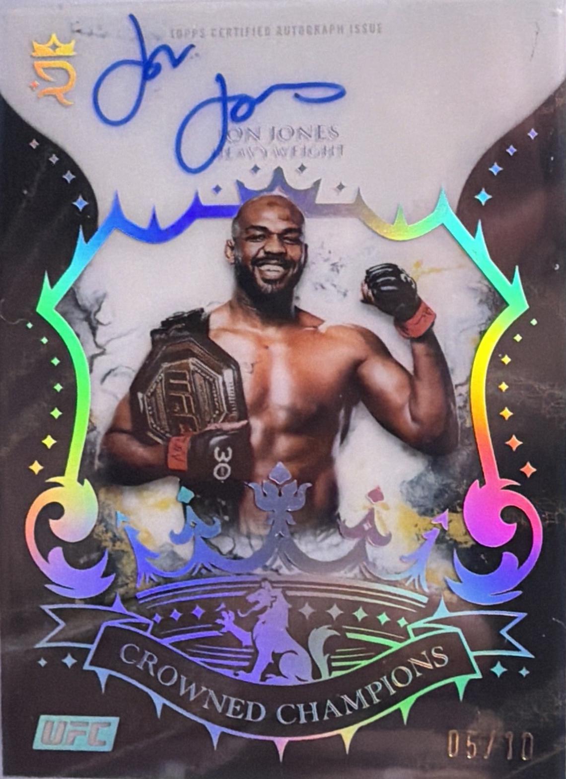 メ*ル様 再入荷　ラスト在庫　激レア！CLUBHAUS×JONES コラボカート Jon Jones #CCA-JJ Prices | 2025 Topps Royalty UFC Crowned