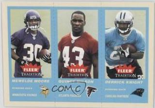 Mewelde Moore, Quincy Wilson, Derrick Knight