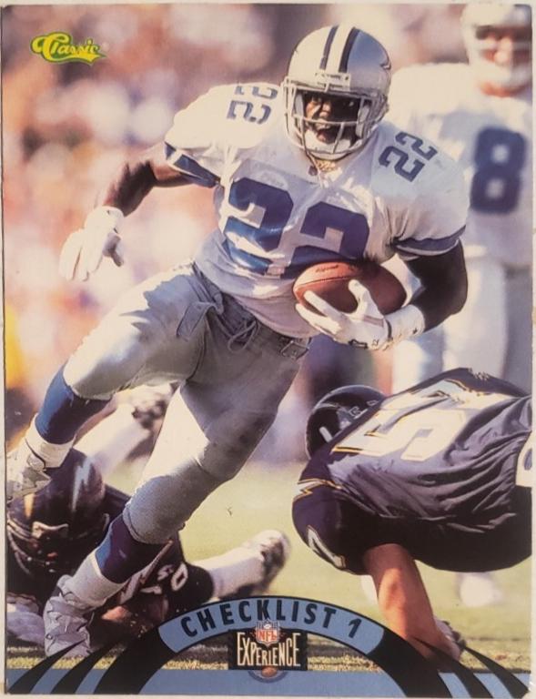Checklist 1 #124 1995 Classic Football