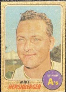 Mike Hershberger #18 Baseball Cards 1968 Venezuela Topps
