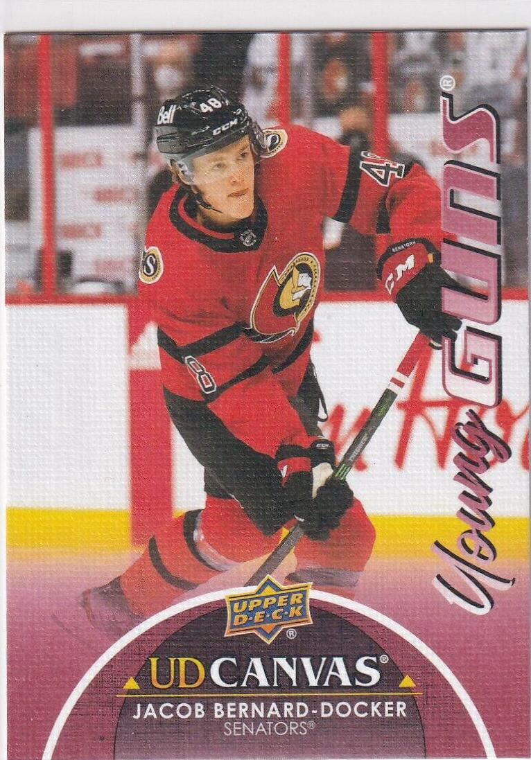 Jacob Bernard Docker #C113 Hockey Cards 2021 Upper Deck UD Canvas