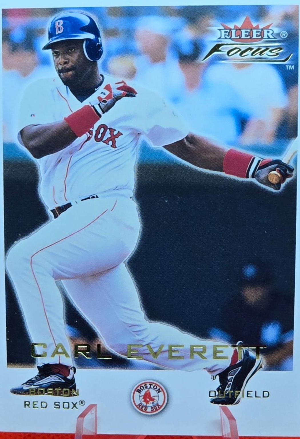 Carl Everett #17 Baseball Cards 2001 Fleer Focus