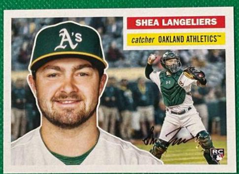 Shea Langeliers #54 Baseball Cards 2023 Topps Archives