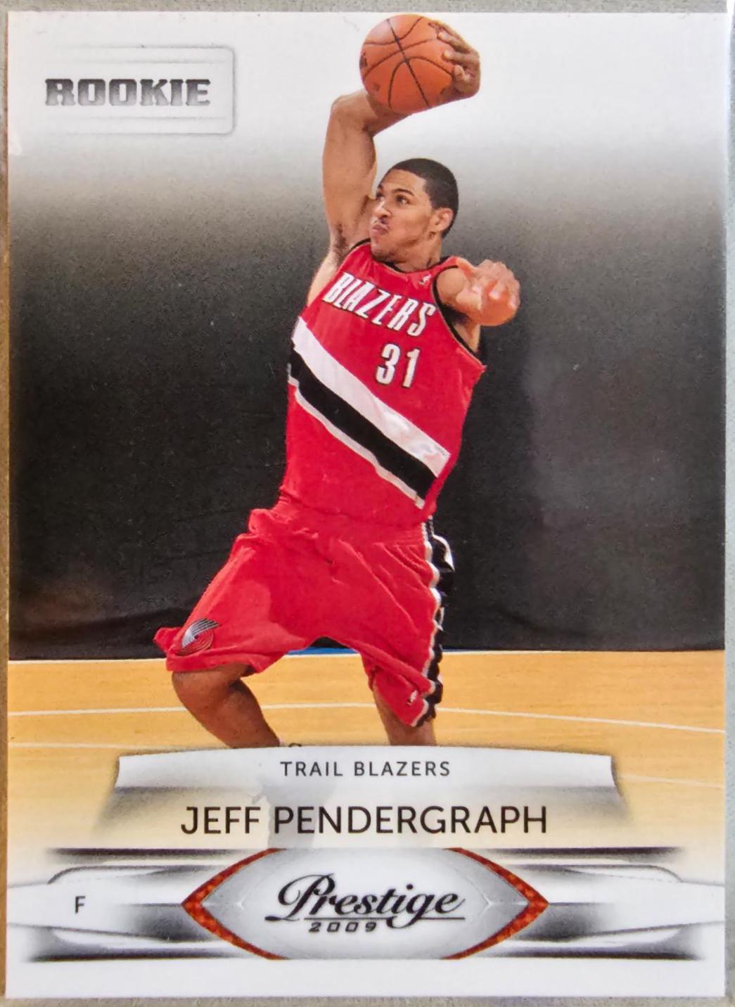 Jeff Pendergraph ##231 Basketball Cards 2009 Panini Prestige