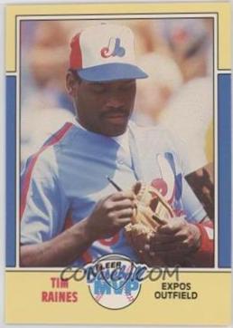 Tim Raines #27 Baseball Cards 1988 Fleer MVP