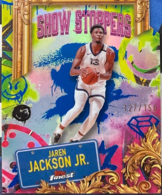 Jaren Jackson Jr. [Blue Refractor] #S-17