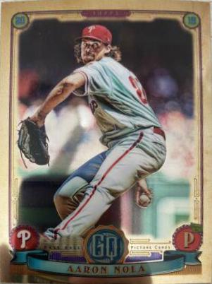 Aaron Nola #20 Baseball Cards 2019 Topps Gypsy Queen Chrome
